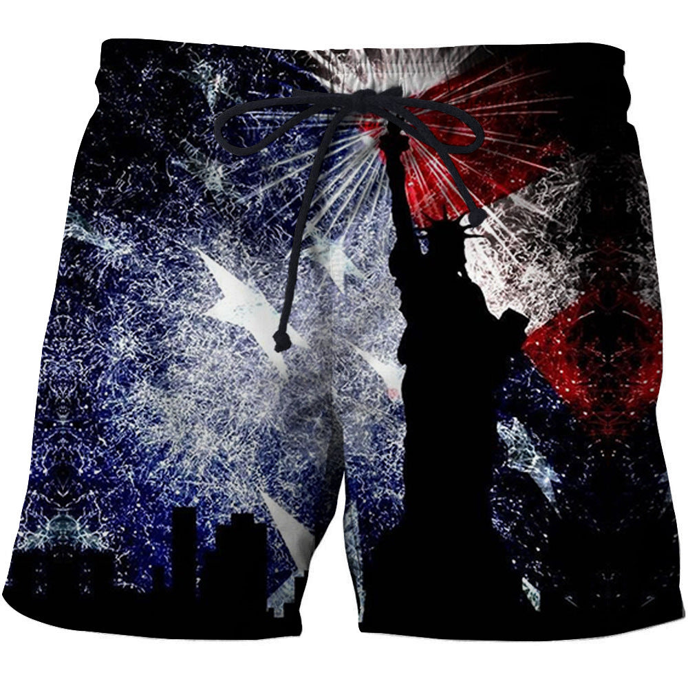 Printed men's shorts