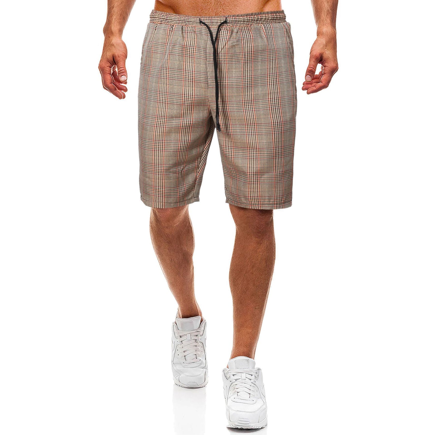 Plaid casual shorts