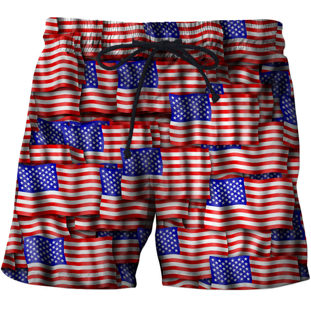 Printed men's shorts