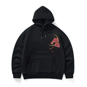 Autumn And Winter Heavy Industry Dragon Embroidered Hoodie Men PLAYAAS CULTURE