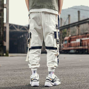 Pocket Contrast Cargo Pants