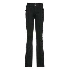 Street Retro Pocket Low Rise Hot Girl Jeans