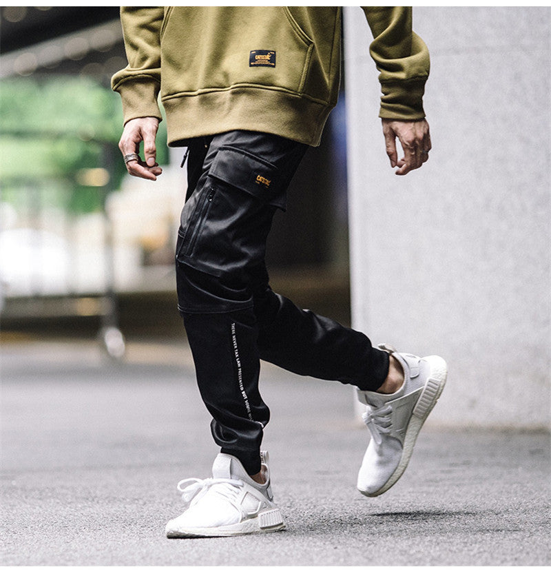 Multi-pocket cargo pants