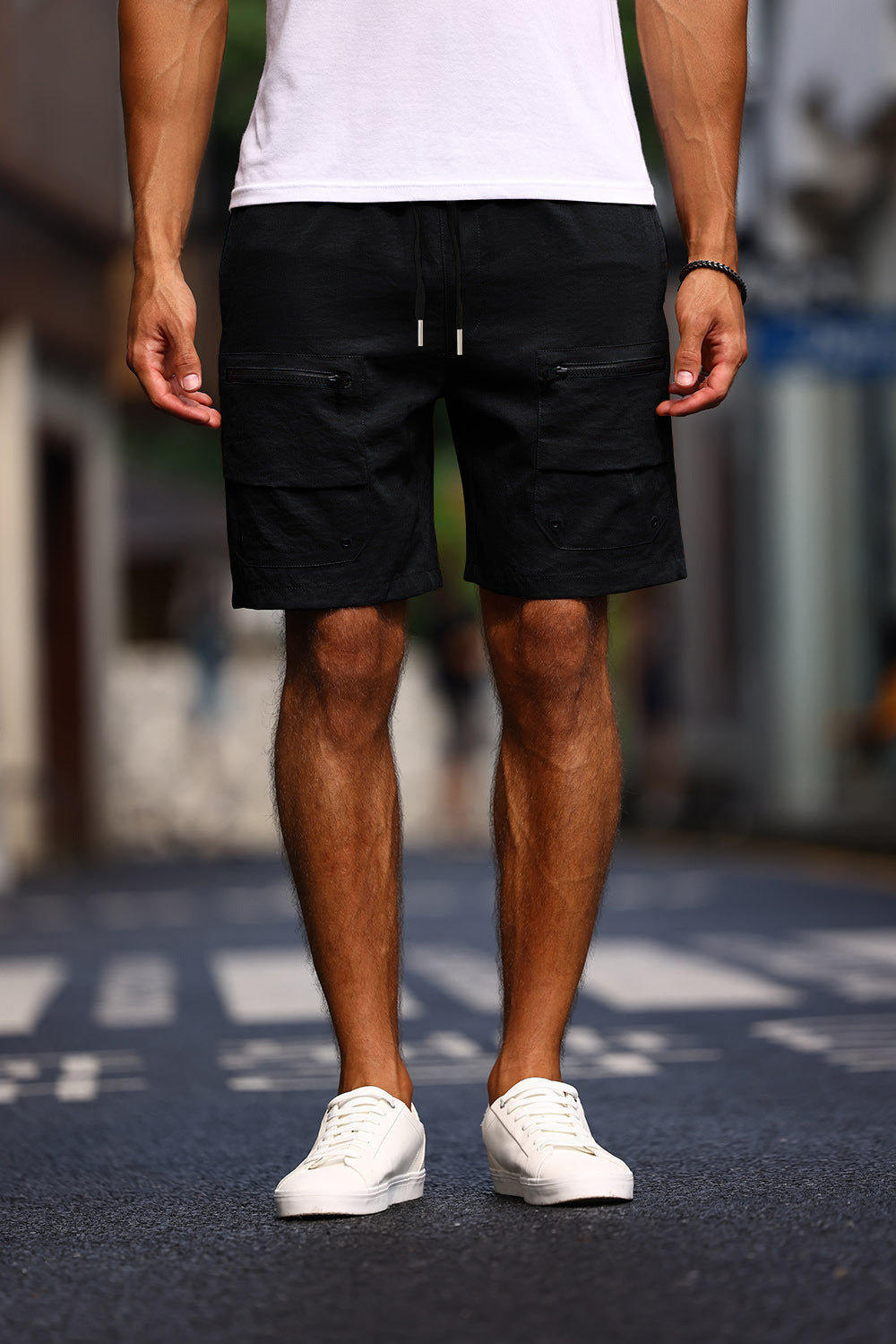 Workwear Shorts Men's Summer Pirate Shorts Loose