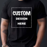 Customized Designs Are Available Here For Graphic Printed Men's Creative Tops, Casual Short Sleeved Round Neck T-shirts, And Summer Outdoor Men's Clothing