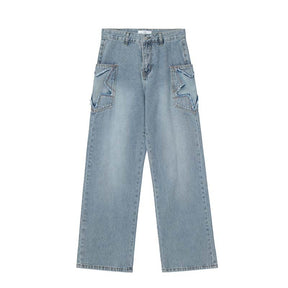 Street American Retro Jeans For Men