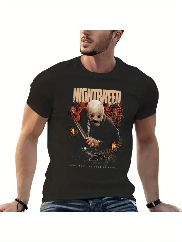 Nightbreed Nightbreed Nightbreed T-shirt Korean Fashion Tees Mens Graphic T-shirts Pack