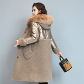 Fashion Particles Chenille Coat Women